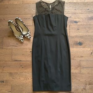 Vintage Christian Dior dress with lace details